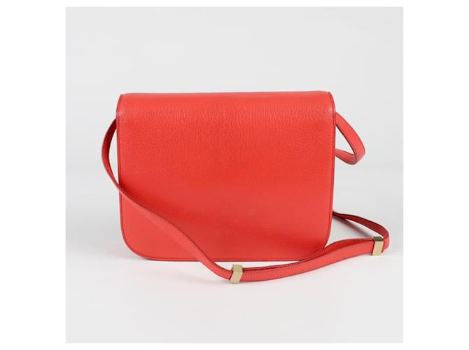 Classic Box Céline Borsa a spalla classica media Rosso - vista 5