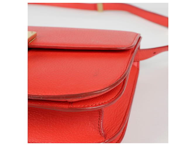 Classic Box Céline Borsa a spalla classica media Rosso - vista 9