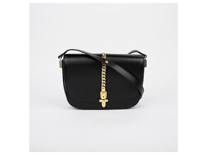 Gucci Borsa a Spalla Silvy Piccola Nero - vista 2