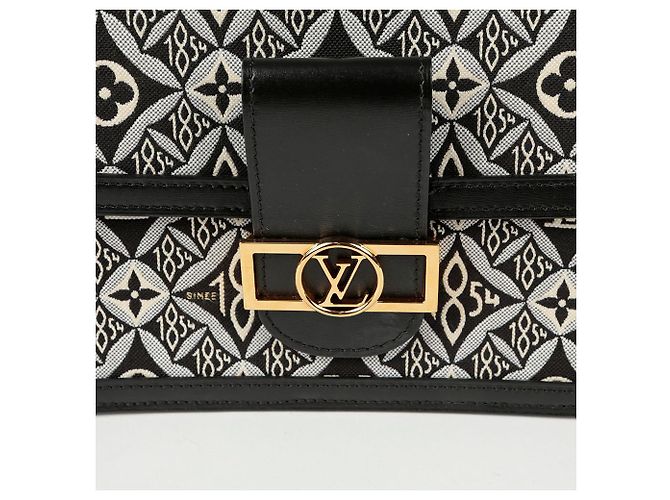 Louis Vuitton Borsa a Spalla Dauphine MM Nero - vista 3