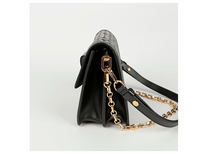 Louis Vuitton Borsa a Spalla Dauphine MM Nero - vista 5