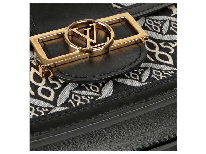 Louis Vuitton Borsa a Spalla Dauphine MM Nero - vista 8