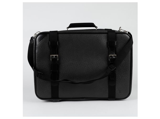 Louis Vuitton Sac à main Taiga Satellite Noir - vue 6