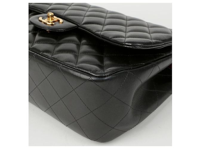 Chanel Borsa a tracolla classica con pattina grande Nero - vista 11
