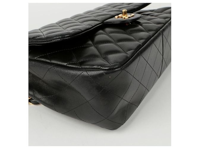 Chanel Borsa a tracolla classica con pattina grande Nero - vista 13