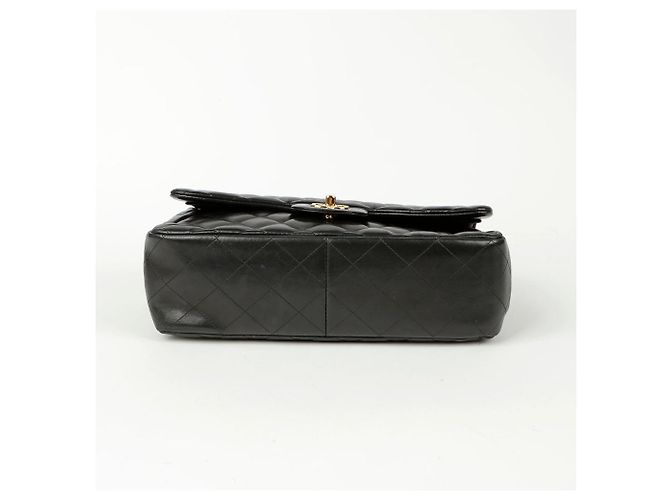 Chanel Borsa a tracolla classica con pattina grande Nero - vista 9