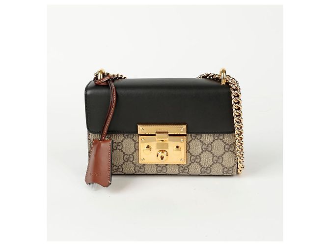 Gucci Borsa a spalla incrociata Paddlelock Small Nero - vista 2