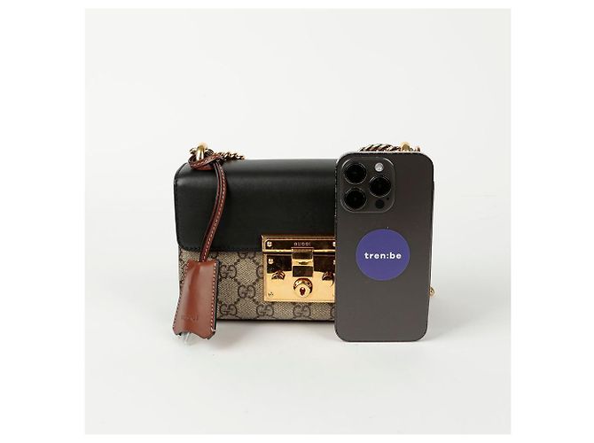 Gucci Borsa a spalla incrociata Paddlelock Small Nero - vista 9