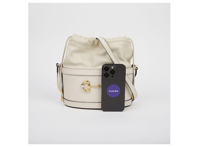 Gucci Borsa a secchiello a tracolla Horsebit - vista 10
