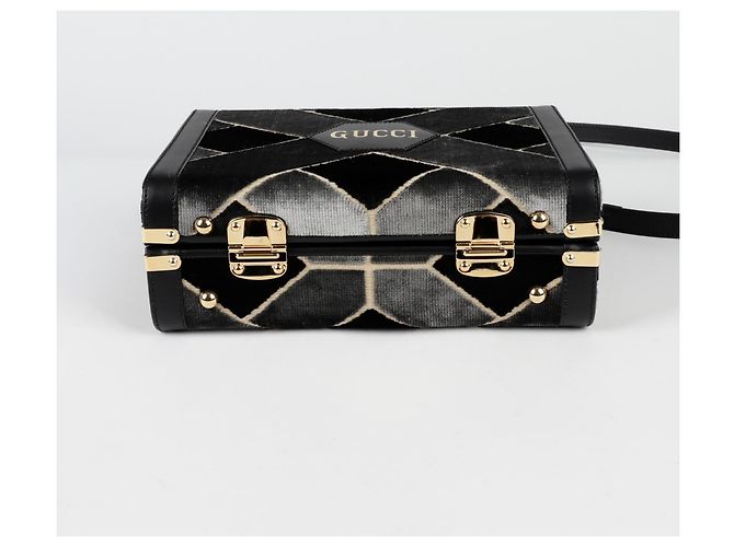 Gucci Borsa a Spalla Savoy Beauty Case Tote - vista 7