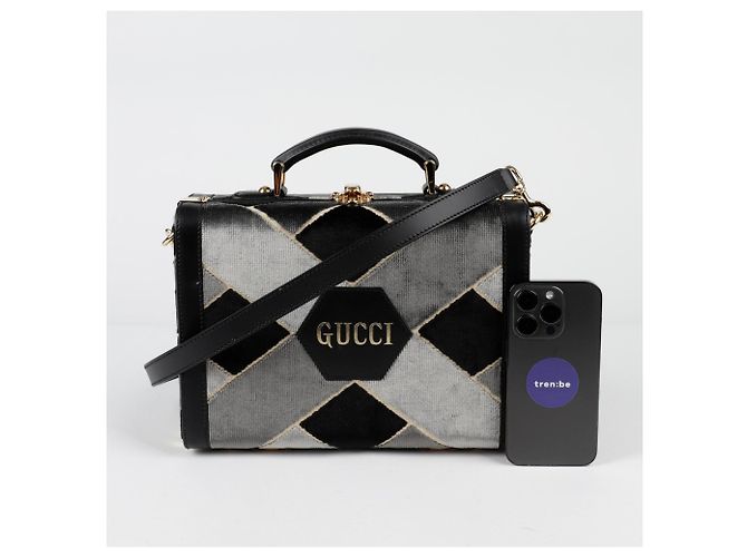 Gucci Borsa a Spalla Savoy Beauty Case Tote - vista 8
