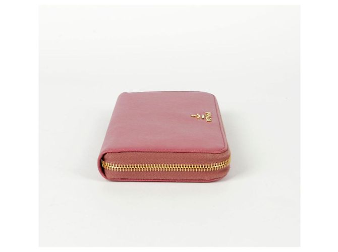 Saffiano Prada Cartera redonda Rosa - vista 5