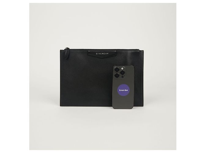 Givenchy Clutch Antigona Media Nero - vista 6