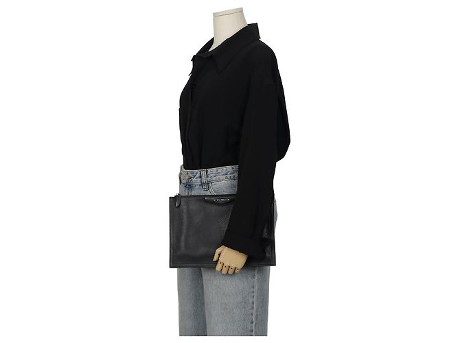 Givenchy Clutch Antigona Media Nero - vista 9
