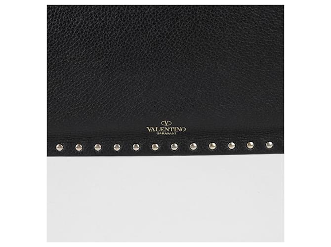Valentino Clutch Rockstud Nero - vista 4