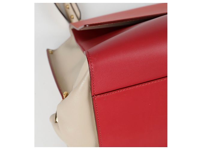 Salvatore Ferragamo Borsa Tote Sophia Rosso - vista 12