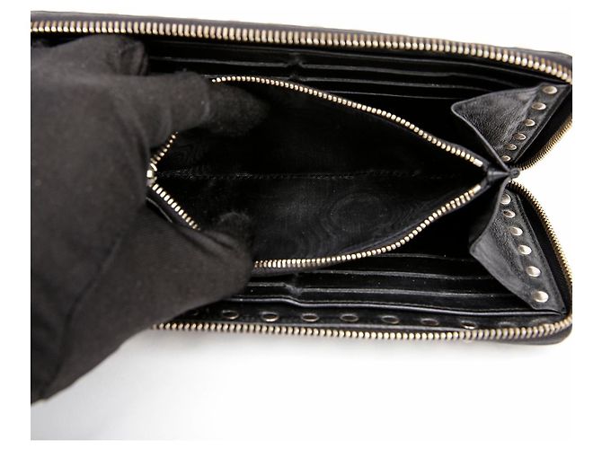 Valentino Rockstud Long Wallet Schwarz - Ansicht 8