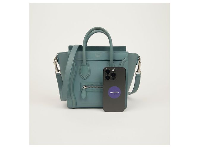 Céline Borsa Tote e a Spalla Nano Luggage - vista 13