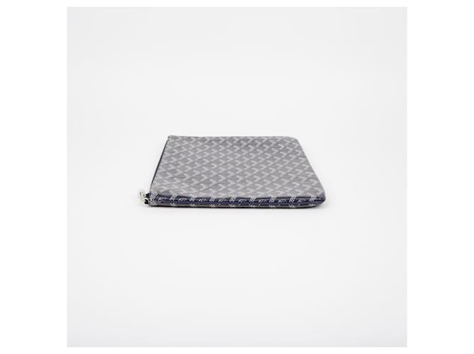 Goyard Clutch Sena MM Blu - vista 4