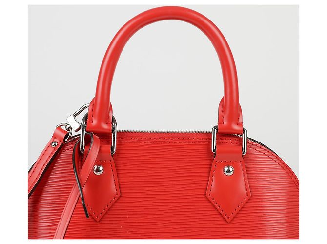 Louis Vuitton Alma BB Schultertasche Rot - Ansicht 3