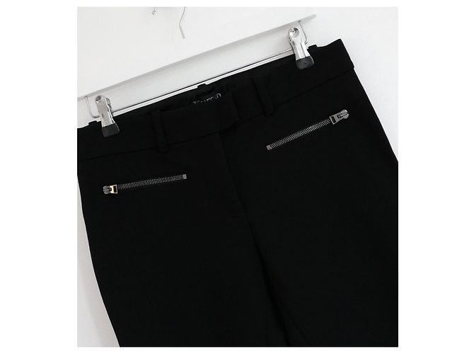Chunky Zip Biker-Hosen von Tom Ford Schwarz - Ansicht 2