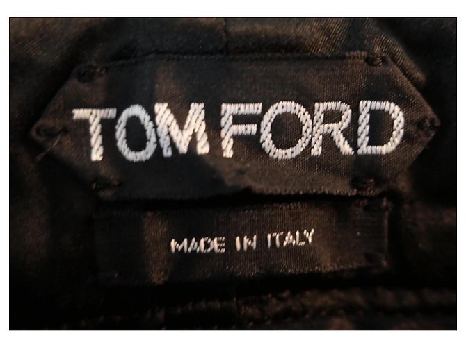 Chunky Zip Biker-Hosen von Tom Ford Schwarz - Ansicht 8