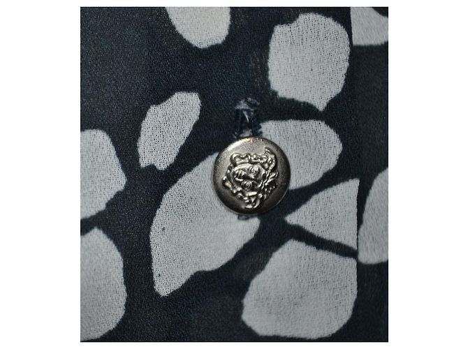 Camicetta Versace Jeans Couture con bottoni Medusa Multicolore - vista 2
