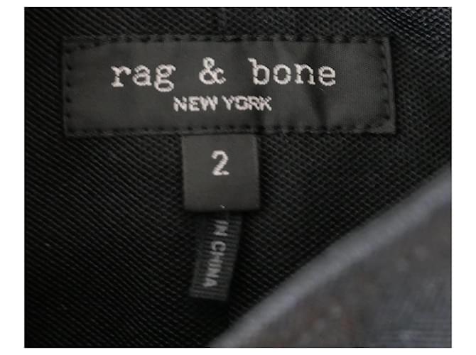 Jaqueta Sid Rag & Bone Preta Preto - vista 5