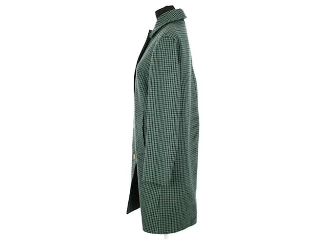 Lacoste Abrigo de lana verde - vista 3