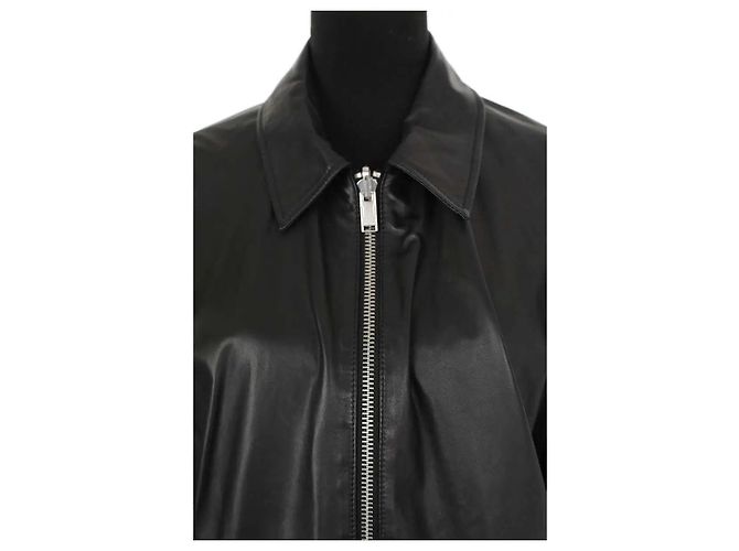 Zadig & Voltaire Schwarze Lederjacke - Ansicht 2