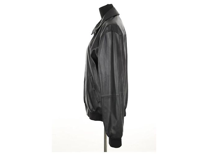 Zadig & Voltaire Schwarze Lederjacke - Ansicht 3