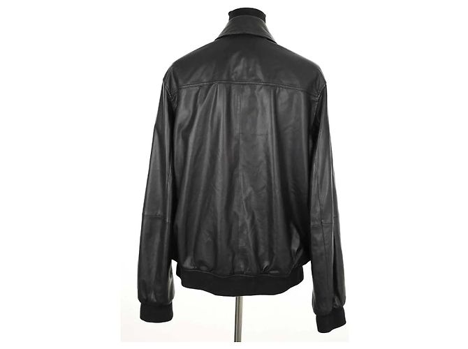Zadig & Voltaire Schwarze Lederjacke - Ansicht 4