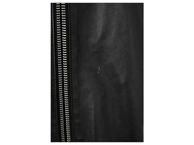 Zadig & Voltaire Schwarze Lederjacke - Ansicht 5