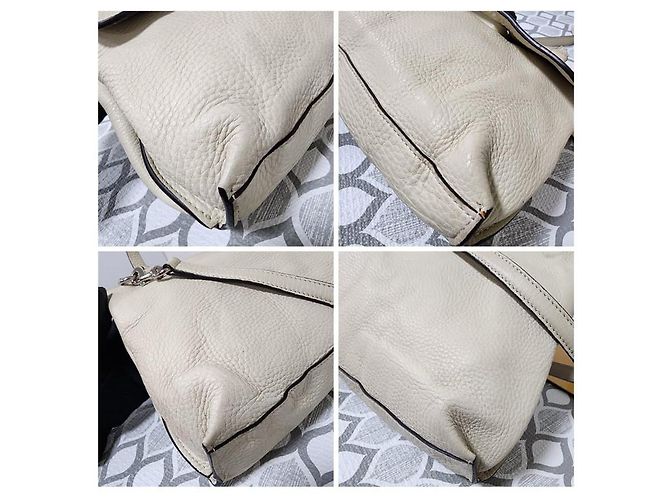 Borsa a tracolla quotidiana piccola Bamboo Gucci Off-White Crudo - vista 11