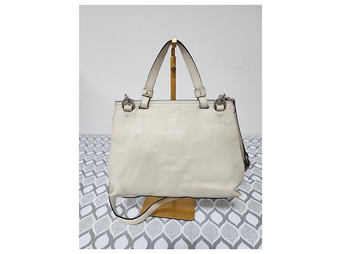 Borsa a tracolla quotidiana piccola Bamboo Gucci Off-White Crudo - vista 2