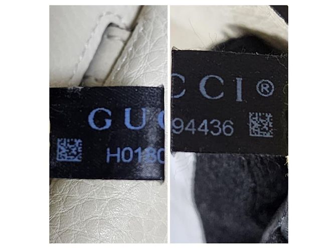Borsa a tracolla quotidiana piccola Bamboo Gucci Off-White Crudo - vista 4