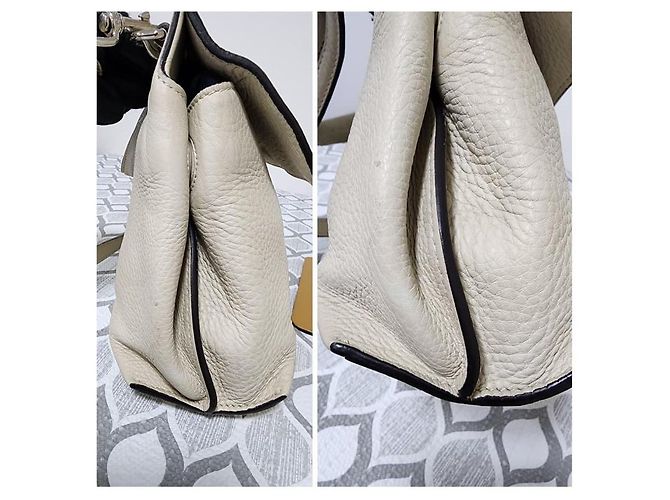 Borsa a tracolla quotidiana piccola Bamboo Gucci Off-White Crudo - vista 5