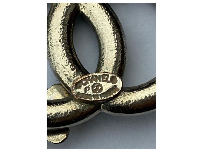 Collana con Pendente Chanel Nera e Argento Metallo Nero - vista 5