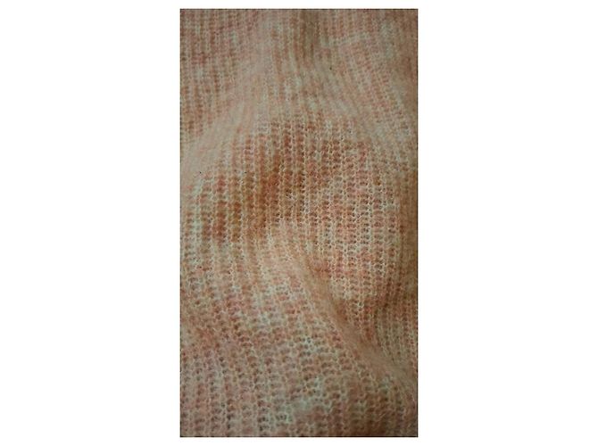 GANNI Mohair- und Woll-Cardigan Größe XS Koralle Karamell - Ansicht 8