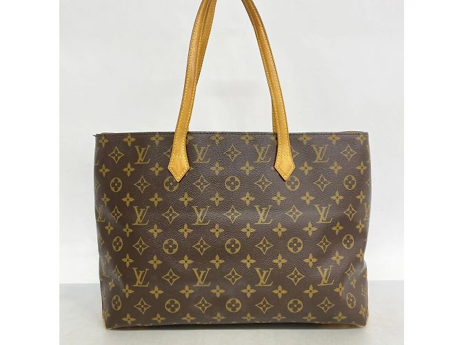 Borsa Tote Wilshire MM Monogram Louis Vuitton Marrone - vista 13
