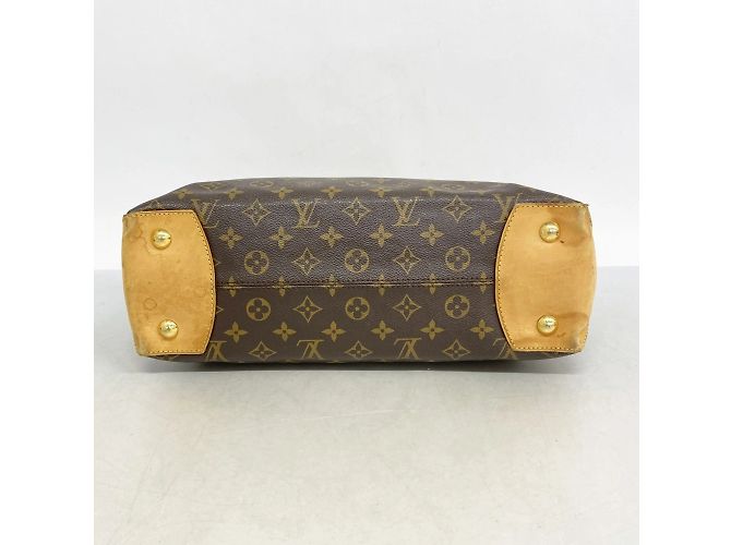 Borsa Tote Wilshire MM Monogram Louis Vuitton Marrone - vista 3
