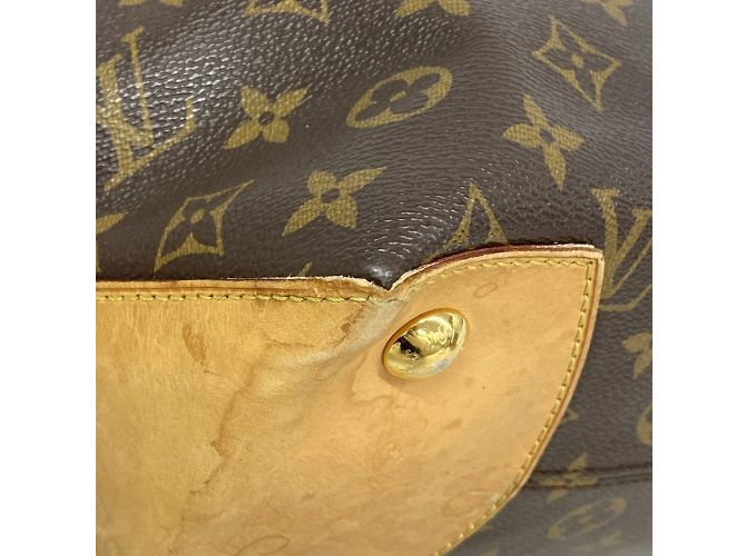 Borsa Tote Wilshire MM Monogram Louis Vuitton Marrone - vista 6