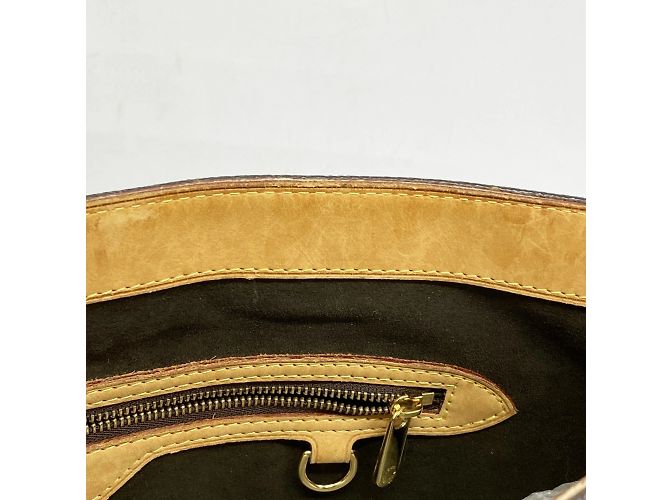 Borsa Tote Wilshire MM Monogram Louis Vuitton Marrone - vista 8