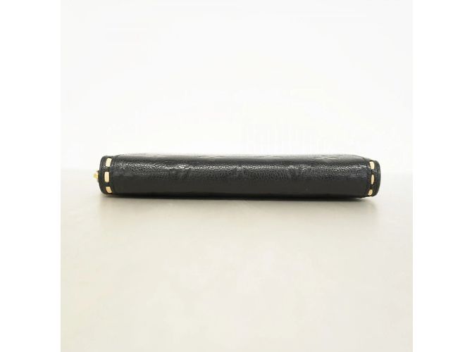 Louis Vuitton Monogram Empreinte Zippy Wallet Black Beige - view 2