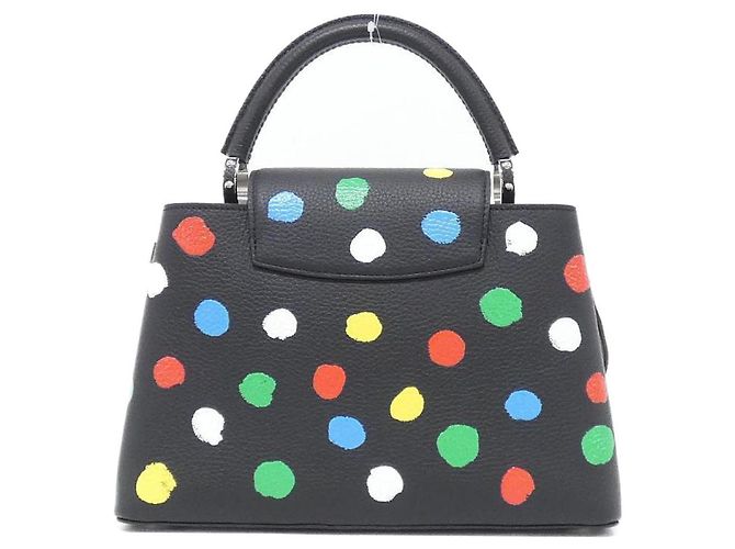 Borsa Capucines MM Louis Vuitton Nero Multicolore - vista 2