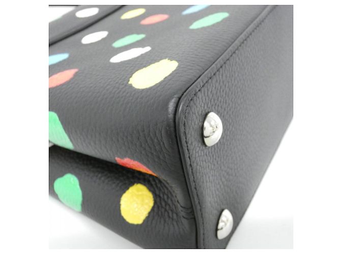 Borsa Capucines MM Louis Vuitton Nero Multicolore - vista 3