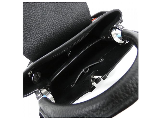 Borsa Capucines MM Louis Vuitton Nero Multicolore - vista 6