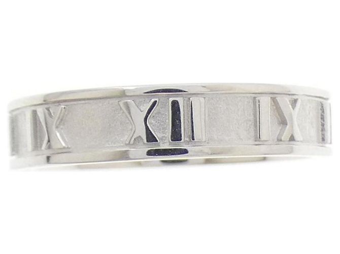 Tiffany & Co Anello Tiffany Atlas in oro bianco 18K - vista 2