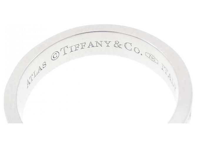 Tiffany & Co Anello Tiffany Atlas in oro bianco 18K - vista 4
