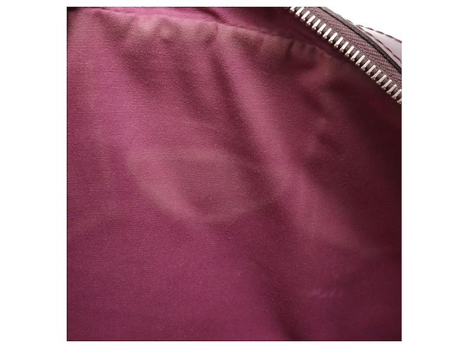 Borsa Louis Vuitton Epi Bowling Montaigne GM Viola scuro - vista 9